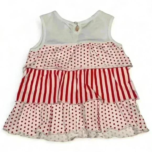 NWT- Swiggles Red/White Sleeveless Ladybug Dress-size 24 months - Picture 2 of 3